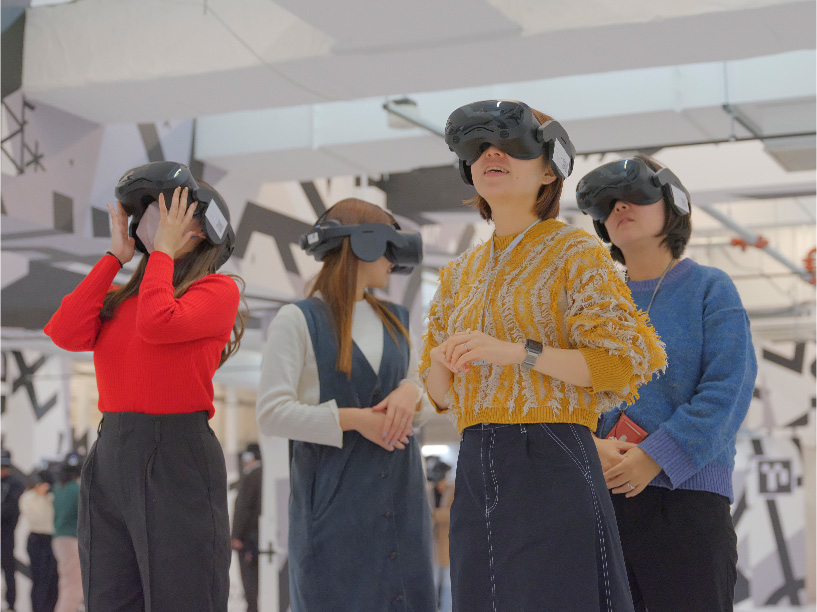 IMMERSIVE JOURNEYの体験風景